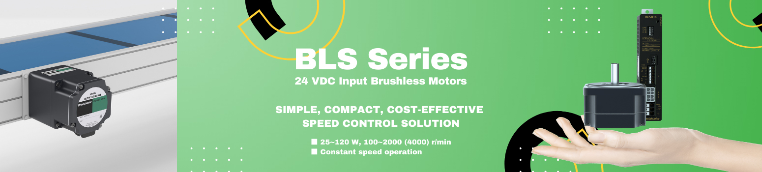 BLS Series Brushless DC Motors