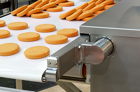 Motion control products for the food packaging industry