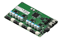 CVD 2-Phase/5-Phase Stepper Motor Driver Right-Angle 4-Axis Type EtherCAT Compatible