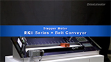 Belt Conveyor Utilizing RKII Series Stepper Motor