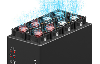 Fan Rack for Cooling