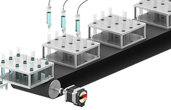 Fluid Injection on Conveyor