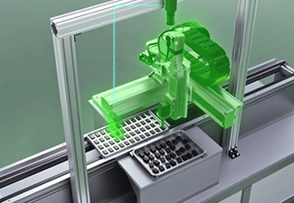 Case Study - Small Robots OVR: 3-Axis Cartesian Robot for Improved Productivity in Palletizing Systems