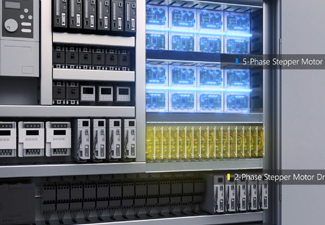Case Study - Reduced Wiring and Space-Saving of Stepper Motor Driver That Saves Control Cabinet Space