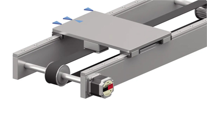 Even With Belt Pulleys, There is No Need for Gain Adjustment,Highly Accurate Positioning
